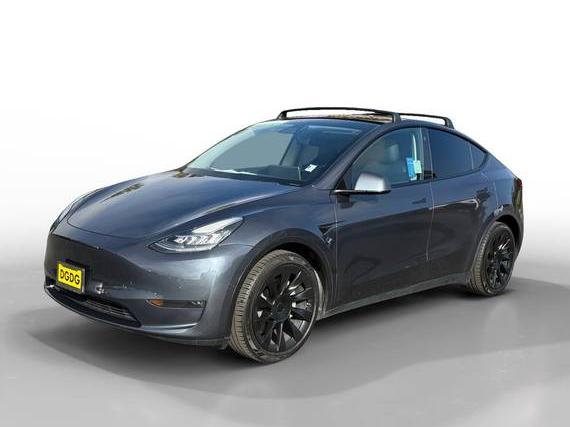 TESLA MODEL Y 2021 5YJYGDEE4MF064897 image